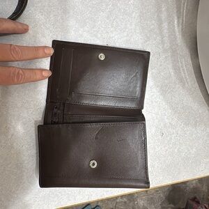 Furla Dark Brown Leather Wallet
